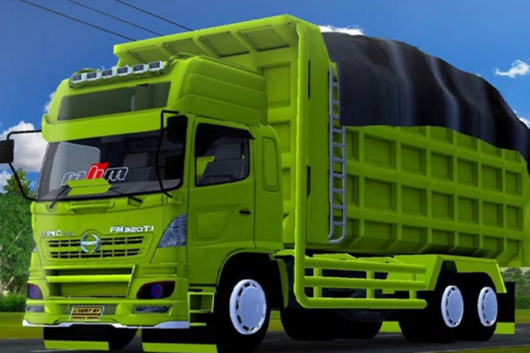 Download Mod Hino 500 Trailer Kontainer Terbaru Bussid Terlengkap 2023, Tersedia Berbagai Muatan dengan Desain Keren