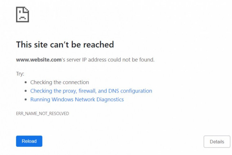 Cara Mengatasi Err_Name_Not_Resolved pada Laptop dan HP, Cek Disini Mudah dan Cepat!