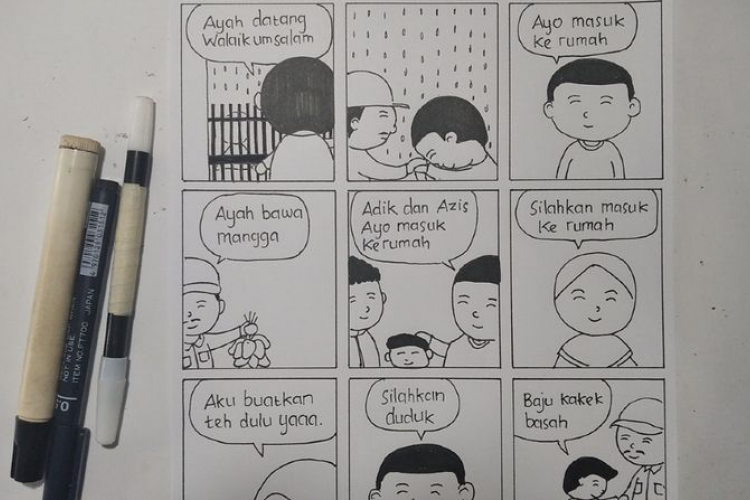 Cara Menggambar Komik Mudah untuk Pemula, Ikuti Langkah dan Tips Berikut!