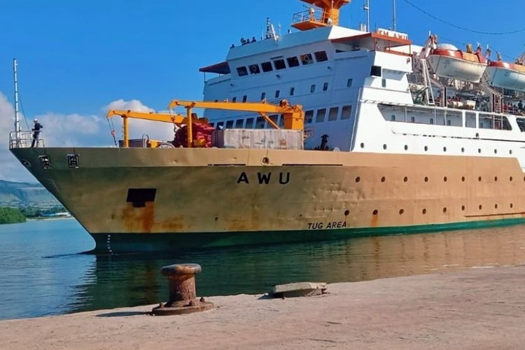 Jadwal KM Awu April 2023 Terupdate, Sedang Jalani Docking Tahunan Bulan Ini Segera Cari Alternatif Kapal Lain 