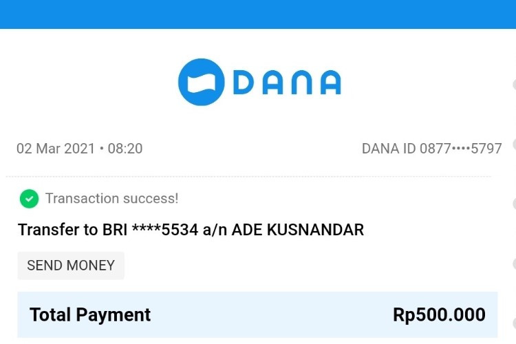 Cara Membedakan Bukti Transfer Aplikasi DANA yang Palsu dan Asli, Perhatikan Beberapa Detail Ini! 