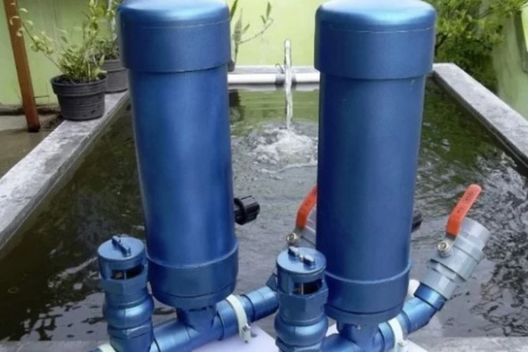 Cara Membuat Pompa Air Tanpa Listrik, Hidrolik Dari Alat Sederhana