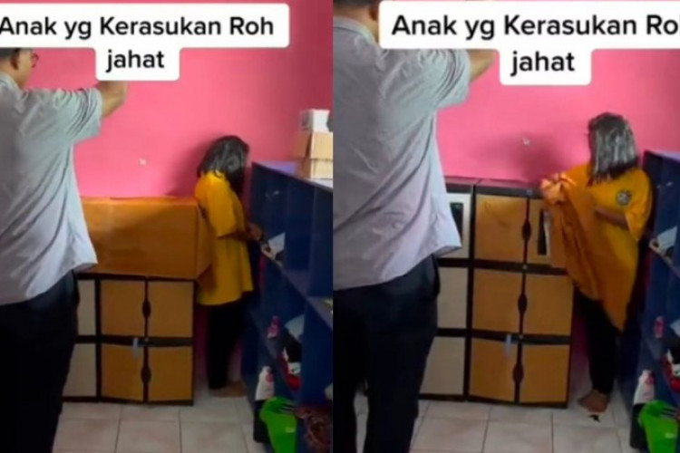 Link Video Viral Pendeta Sedang Exorcism Pada Siswi yang Kemasukan Roh Jahat, Merinding! Ternyata Tak Hanya di Film Horor Saja