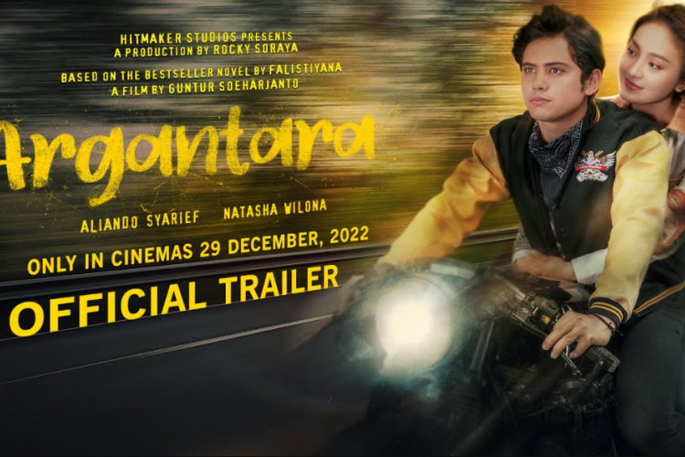 Sinopsis Film Argantara (2022), Adaptasi Wattpad Novel Roman Populer Dibintangi Oleh Aliando Syarief dan Natasha Wilona