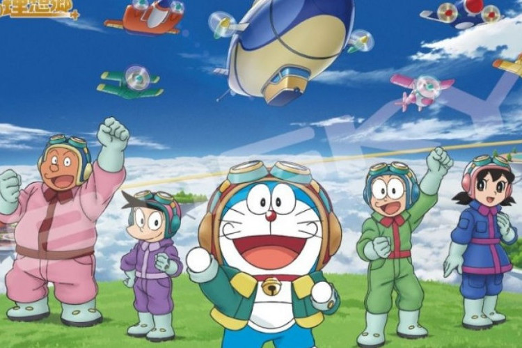 Sinopsis Doraemon: Nobita’s Sky Utopia The Movie (2023), Petualangan di Negeri Angkasa!
