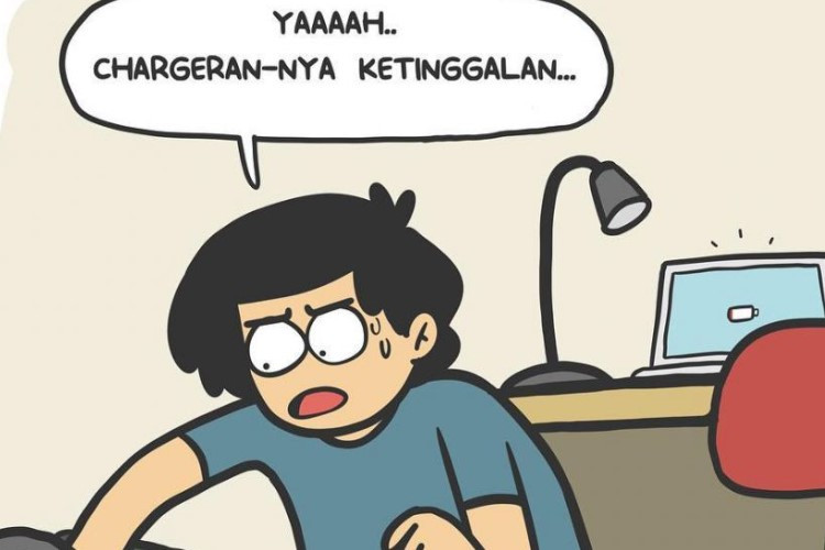 8 Contoh Gambar Komik 2 Percakapan Lucu yang Singkat dan Mudah Ditiru Oleh Pemula 