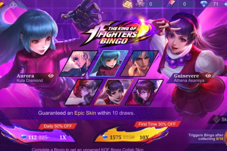 KOF 2026 Resmi Dimulai! Qualifier SNK World Championship Januari 2026 Bawa Hadiah Rp60 Miliar + Skin KOF Terbaru yang Wajib Dimiliki