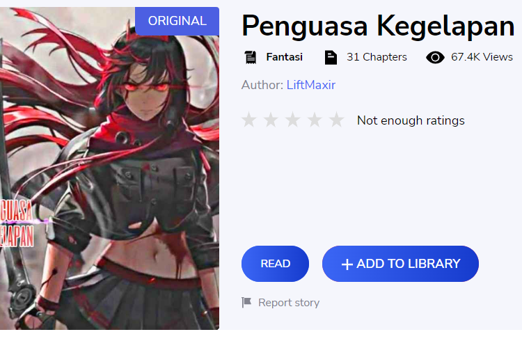 Link Baca Novel Penguasa Kegelapan Full Chapter 1-31 Gratis Lengkap Dengan SInopsis Kisah Fantasinya