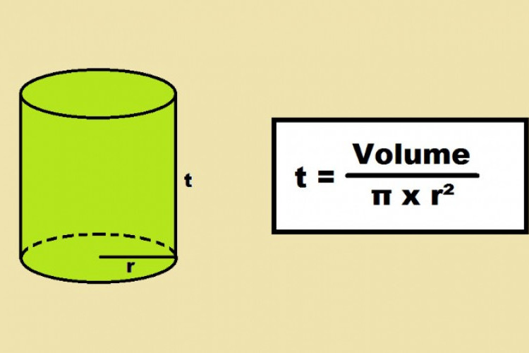 Cara Mencari Tinggi Tabung: Rumus dan Penjelasan Lengkapnya