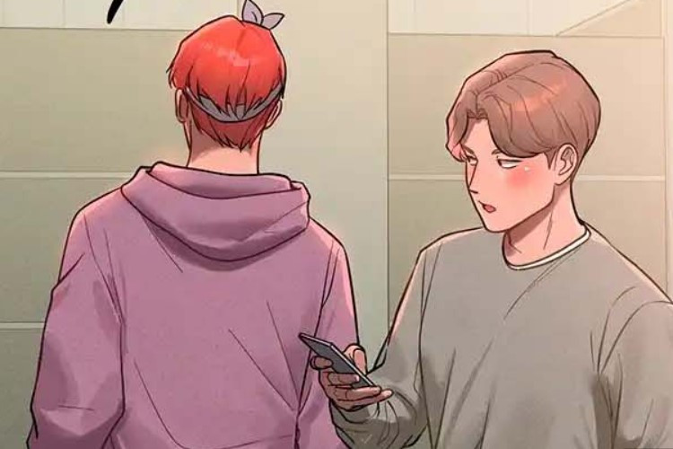 Baca Manhwa My Landlady Noona Chapter 99 Bahasa Indonesia Nari dan Minwoo Hampir Ketahuan 