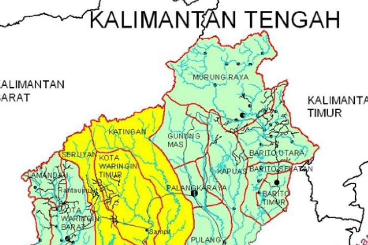 Daftar Wilayah Pemekaran Kotawaringin Raya Jadi Provinsi Baru, Dapat Lampu Hijau Dari Wapres 