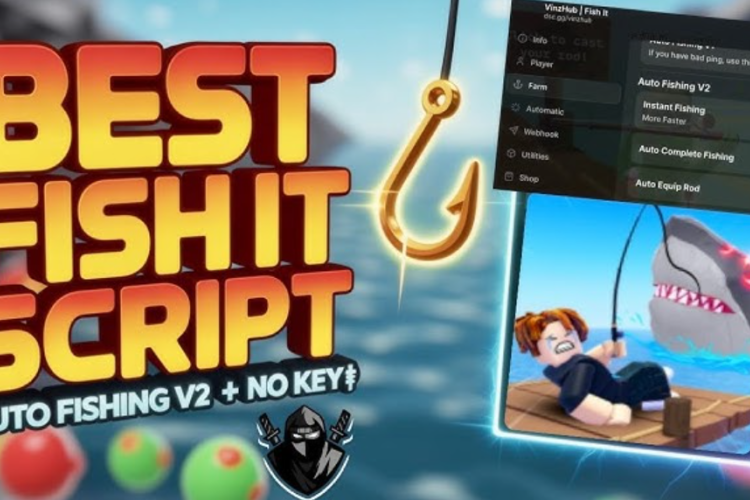 Downlaod Fish It Script Roblox Februari 2026, Banyak Kemudahan dalam Bermain!