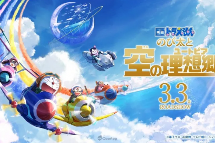 Sinopsis Doraemon the Movie: Nobita's Sky Utopia (2023) Rilis di Bioskop, Kembali Melihat Petualangan Nobita dan Doraemon di Pulau Paradapia