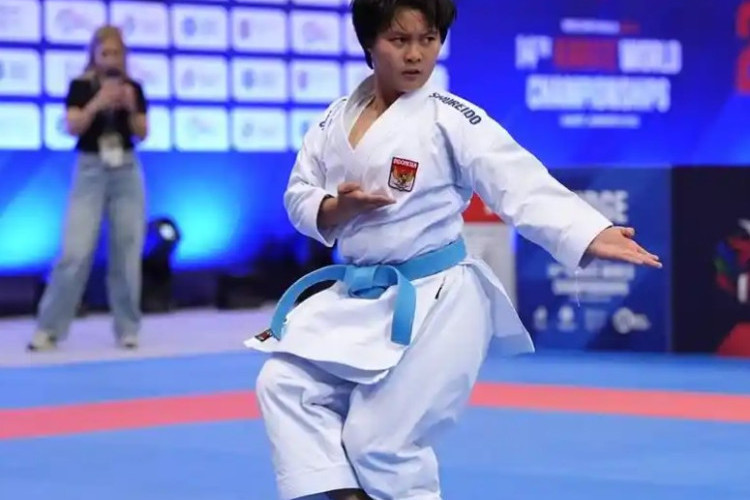 Zaskia Putri Salurante Harumkan Indonesia, Raih Perunggu di Kejuaraan Dunia Karate Junior 2026