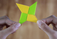 Cara Membuat Shuriken (Bintang) dari Kertas Origami Mudah, Bikin Kreatifitas Anak-anak Meningkat!