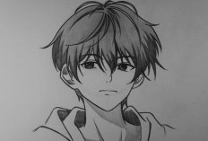 6 Contoh Gambar Anime Cowok Mudah Ditiru Untuk Pemula, Baru Sketsa Aja Udah Kelihatan Ganteng!
