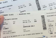 Informasi Cara Baca Kode Rahasia Boarding Pass Pesawat, Gak Banyak Orang Tau Loh!