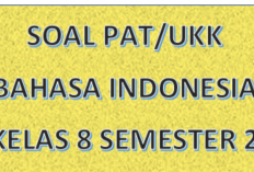 Latihan Soal UAS Bahasa Indonesia SMP/MTS Kelas 8 Semester 2 Tahun 2023