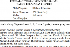 Contoh Soal-soal UTS Bahasa Indonesia SMP/MTS Kelas 9 Semester 1 Beserta Jawabannya! 