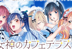 Sinopsis Manga Megami no Kafeterasu (Goddess Café Terrace), Kehidupan Pemiliki Kafe dan 5 Gadis Cantik