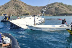 Kapal Pinisi Yukai Karam di Labuan Bajo, 13 Wisatawan Berhasil Dievakuasi