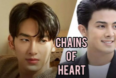 Link Nonton Drama Thailand Chains of Heart (2023) Episode 1 Sub Indonesia, Ken dan Din Terjatuh di Tebing Curam