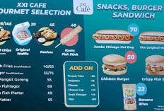 Harga Menu Cafe Plaza Indonesia XXI Terbaru 2023, Cocok Untuk Teman Nonton Film Seru!