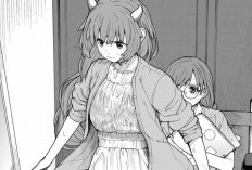 Manga Kaii to Otome to Kamikakushi Chapitre 50 en FR Scan, Sumireko est entouré de dizaines de chats géants