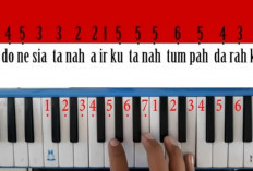 Not Angka Pianika Lagu Indonesia Raya, Ayo Belajar Untuk Iringi Hari Kemerdekaan!