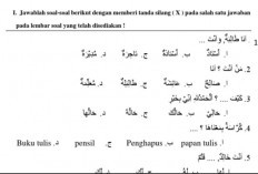 Soal UAS Bahasa Arab Kelas 4 Semester Ganjil Kurikulum Merdeka, Dilengkapi dengan Jawaban