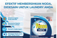 Manfaat Penggunaan Rinso Matic Professional, 3x Lebih Efektif Menghilangkan Noda Membandel