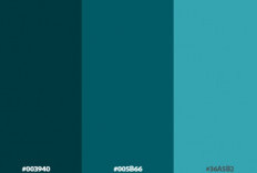 Bagaimana Warna Biru Tosca? Campuran Warna dan Kode Warnanya
