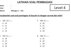 Link Download Soal Latihan Matematika (Pembagian) Kelas 3 SD, Sudah Disertai Kunci Jawaban!