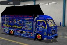 Download Livery Skin Truck IDBS Wahyu Abadi Terbaru 2023 Fullpack, Dilengkapi dengan Cara Pasangnya