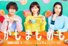 Sinopsis Drama Jepang Kashimashi Meshi (2023), Perjalanan Kuliner 3 Orang Dengan Latar Kehidupan Berbeda Yang Dibintangi Maeda Atsuko dan Narumi Riko