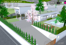 ID Sakura School Simulator Rumah Mewah Sultan Dengan Berbagai Style, Banyak Pilihan Dari Modern Sampai Vintage Gratis