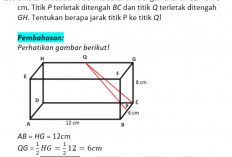 Materi Dimensi Tiga Matematika: Pengertian, Jenis, Rumus, Contoh Soal dan Pembahasan