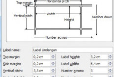 Cara Print Label Undangan 103, Bisa Gunakan Microsoft Word Untuk Atur Margin