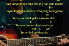 Chord Kopi Dangdut Lengkap Dengan Lirik Lagunya Karya Fahmi Shahab