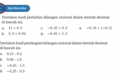 Daftar Materi Matematika SD MI Kelas 4 Kurikulum Merdeka, Lengkap dengan Bab Pembahasan