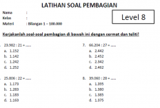 Materi Pembagian Porogapit SD Kelas 6 Dilengkapi dengan Contoh Soal dan Jawaban!