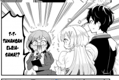 Spoiler Komik Eiyuu to Kenja no Tensei Kon Chapter 5: Elria Begitu Menggemaskan Saat Posesif Kepada Reid