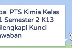 Download Kisi-kisi PTS Kimia SMA Kelas 11 Semester 2, Ampuh Untuk Latihan Soal Ujian!