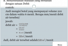 Pengertian Debit Air: Rumus, Penjelasan dan Pembahasan Soal