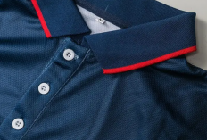 Desain Mock Up Kaos Polo Hitam Format CDR, Lengkap Depan Belakang!