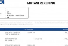 Cara Melihat Mutasi Rekening BCA 6 Bulan Terakhir Mudah Melalui HP, Bisa Lakukan Cek Mandiri!
