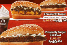 Promo McD Paket Prosperity Burger Januari 2023 Untuk Porsi Single dan Double Mulai 40 Ribuan