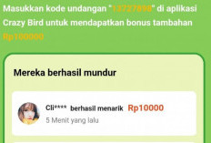 Kode Undangan Crazy Bird Hari Ini April 2024, Full Reward Menarik! Dapatkan Uang Hingga Rp 800 Ribu