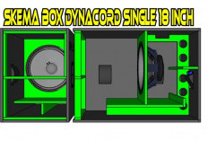 Skema Box Dynacord 15 Inc dan 18 Inc Terlengkap Model Baru, Bikin Tampilan Makin Keren!