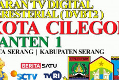 Frekuensi TV Digital Cilegon, Serang, Banten Lengkap Dengan Pembagian Wilayahnya